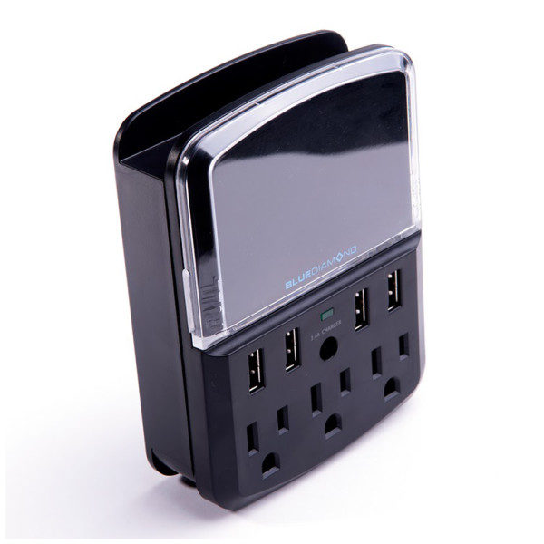 BlueDiamond Defend Space Saver + Charger + 3 Outlets