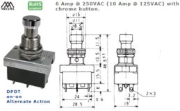 44-123-555 PUSH BUTTON SWITCH
