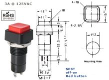 44-482-47 PUSH BUTTON SWITCH