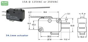 47-403-134 MICRO SWITCH