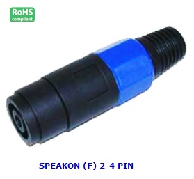 AG1037 SPEAKON (F) 2-4 PIN