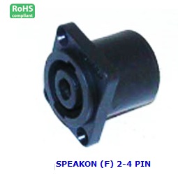 AG1039 SPEAKON (F) 2-4 PIN
