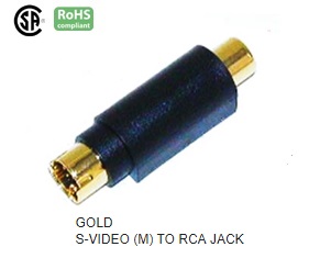 AG1103 S-VIDEO (M) TO RCA JACK