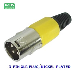 CA101Y 3-PIN XLR PLUG